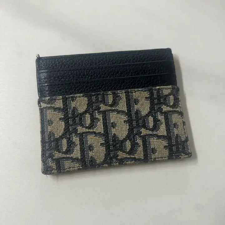 [SOLD OUT] 디올 오블리크 카드지갑 블랙