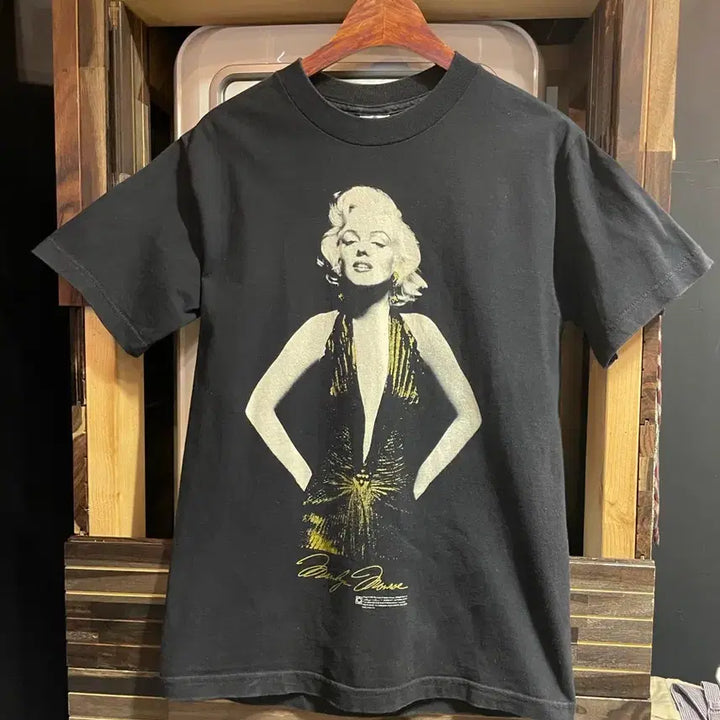 [BUNJANG] Triple A 90s Marilyn Monroe T-Shirt / 90s트리플에이 마릴리먼로 반팔티
