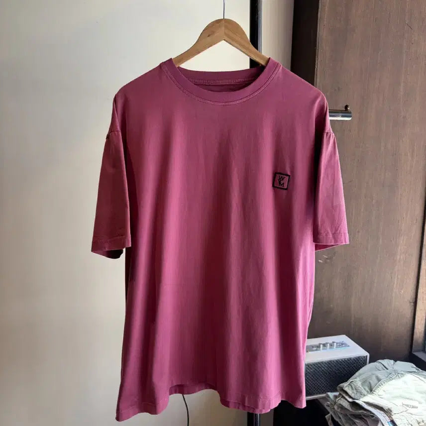 [BUNJANG] Wooyoungmi Back Logo T-Shirt / 16903 - 우영미 백로고 반팔 티셔츠