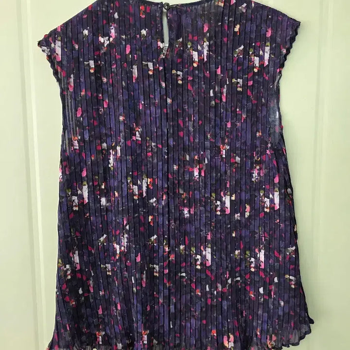 [BUNJANG] Anna Sui Pleated Pattern Blouse / 안나수이 플리츠 패턴  블라우스 95