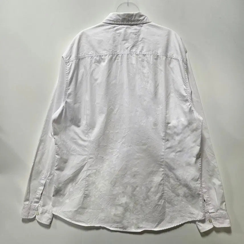 [BUNJANG] Tommy Hilfiger White Slim Fit Oxford Shirt XL / 타미힐피거 화이트 슬림핏 옥스퍼드 셔츠 XL 26050810