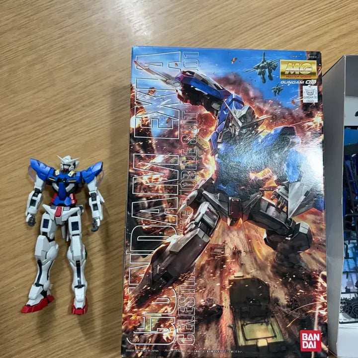 [BUNJANG] MG Gundam Exia Alloy Frame Partially Assembled Model Kit / mg 건담 엑시아 합금프레임 가조립