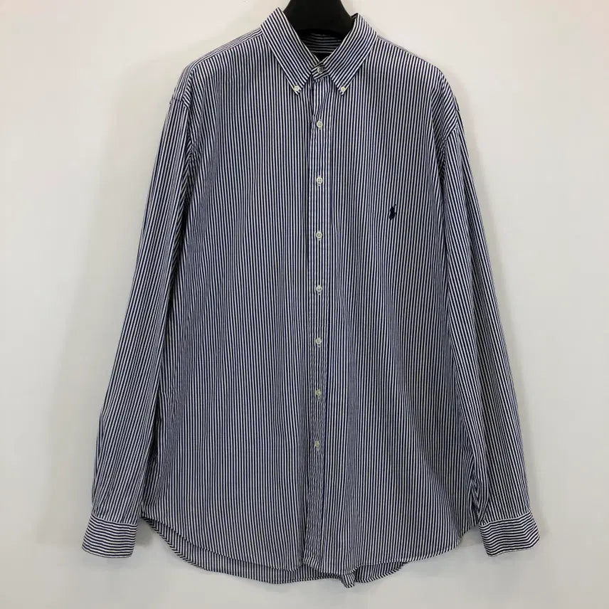 [SOLD OUT] 폴로 랄프로렌 클래식핏 블루 스트라이프셔츠 XLT 115