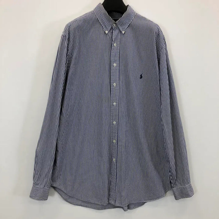 [SOLD OUT] 폴로 랄프로렌 클래식핏 블루 스트라이프셔츠 XLT 115
