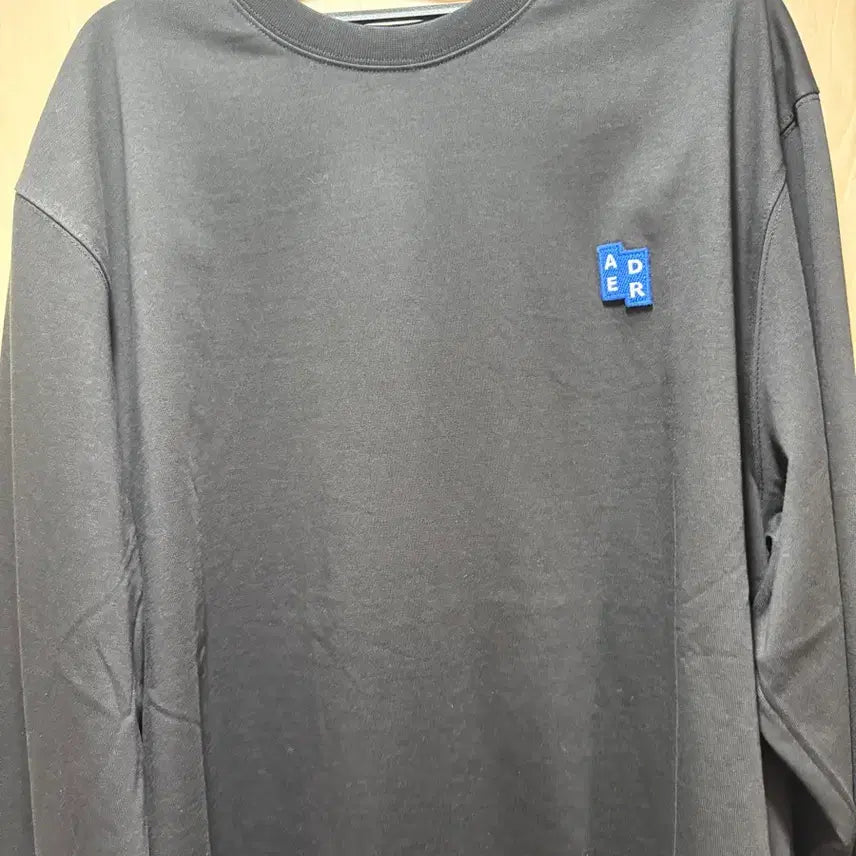 [BUNJANG] Ader Error Significant TRS/BL Tag Long Sleeve T-Shirt Black / 아더에러 시그니피컨트 TRS/BL 태그 롱슬리브 티셔츠 01 블랙