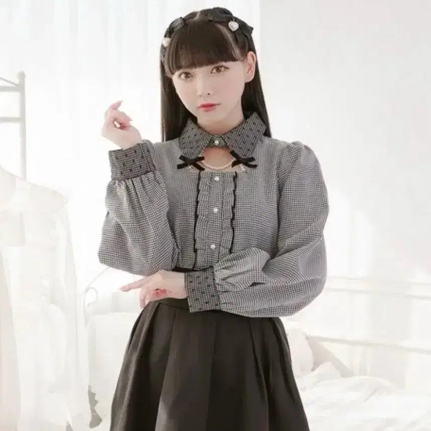[BUNJANG] Palelpi "Jirai Kei" Blouse / 팔엘피 블라우스 지뢰계