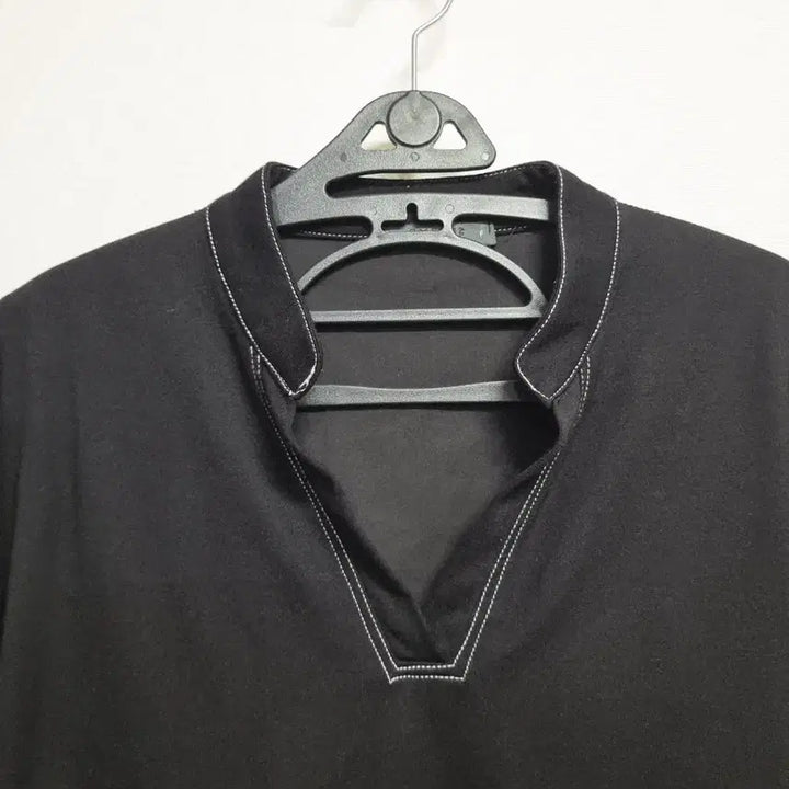 [BUNJANG] cmcube Stitch Short Sleeve Blouse / cmcube 스티치 반팔 블라우스
