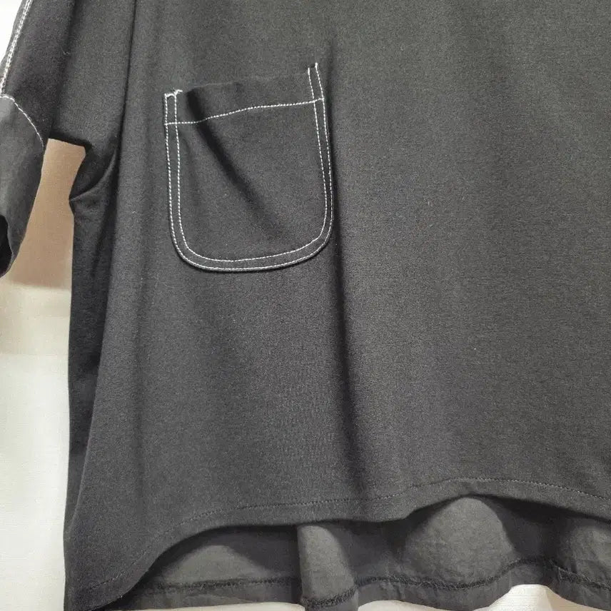 [BUNJANG] cmcube Stitch Short Sleeve Blouse / cmcube 스티치 반팔 블라우스