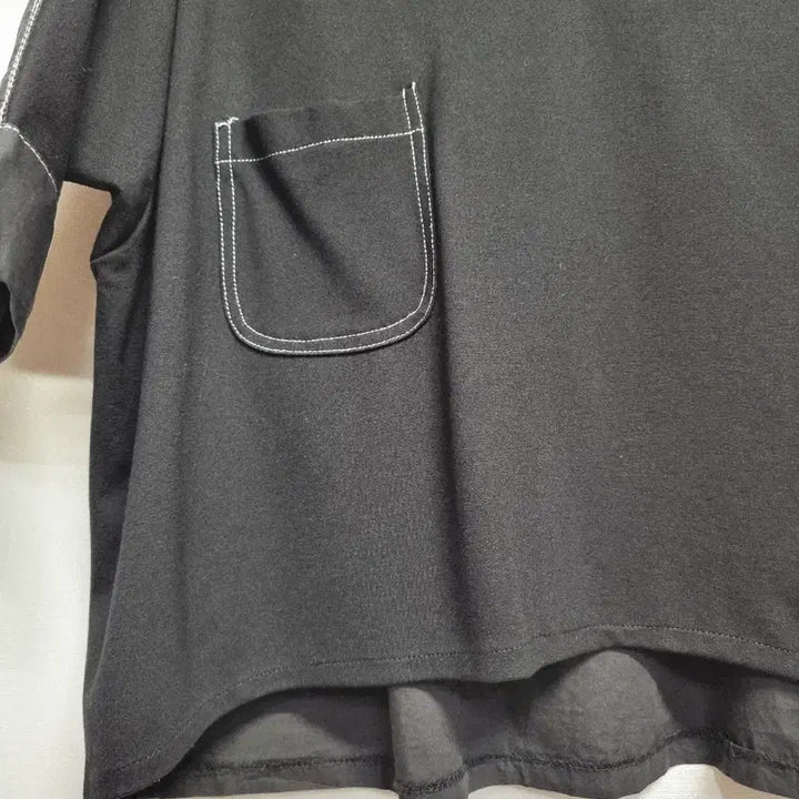 [BUNJANG] cmcube Stitch Short Sleeve Blouse / cmcube 스티치 반팔 블라우스