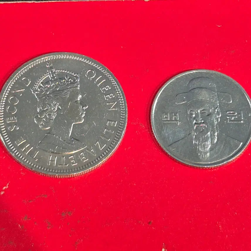 [BUNJANG] 1972 Hong Kong 1 Dollar Large Coin / (대형 동전) 1972 홍콩 1달러 동전 M2431