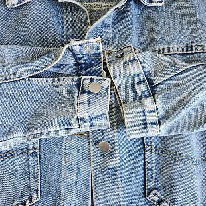 [BUNJANG] Vintage Washed Denim Jacket / 빈티지 워싱 데님 자켓 청자켓