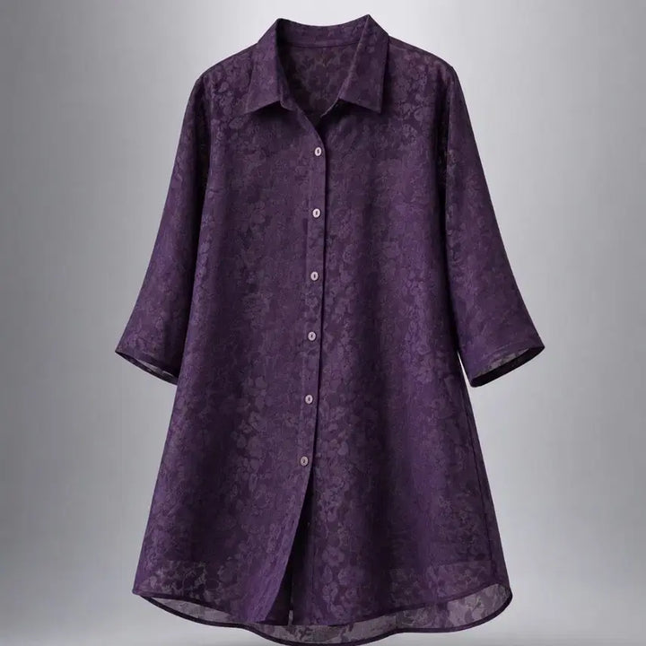 [BUNJANG] Premium Natural Dyed Long Shirt Jacket / 고급 천연염색 롱셔츠 자켓