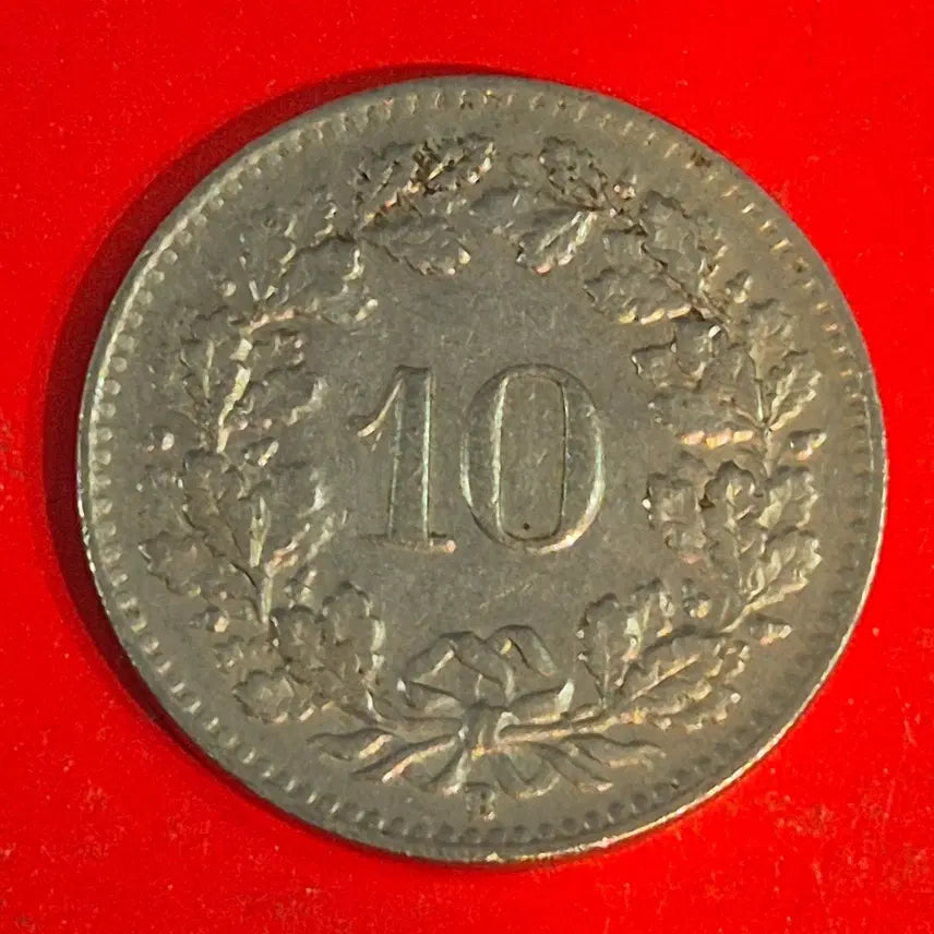 [BUNJANG] 1947 Swiss 10 Rappen Coin / 1947 스위스 10라펜 동전 M2432