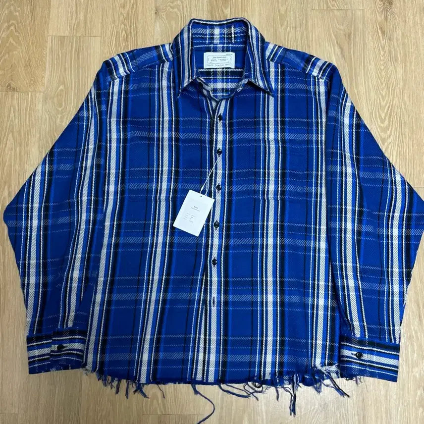 [BUNJANG] Rafu Flannel Reversible Shirt M / [새상품] 라푸 Rafu 플란넬 리버서블 셔츠 M