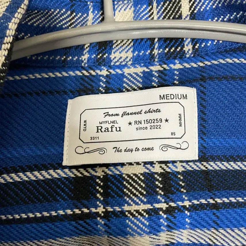 [BUNJANG] Rafu Flannel Reversible Shirt M / [새상품] 라푸 Rafu 플란넬 리버서블 셔츠 M