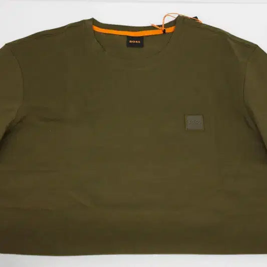 [BUNJANG] Boss Logo Patch Cotton Jersey T-Shirt Regular Fit / 보스 로고 패치 코튼 저지 반팔 티셔츠 레귤러핏 50508584 368