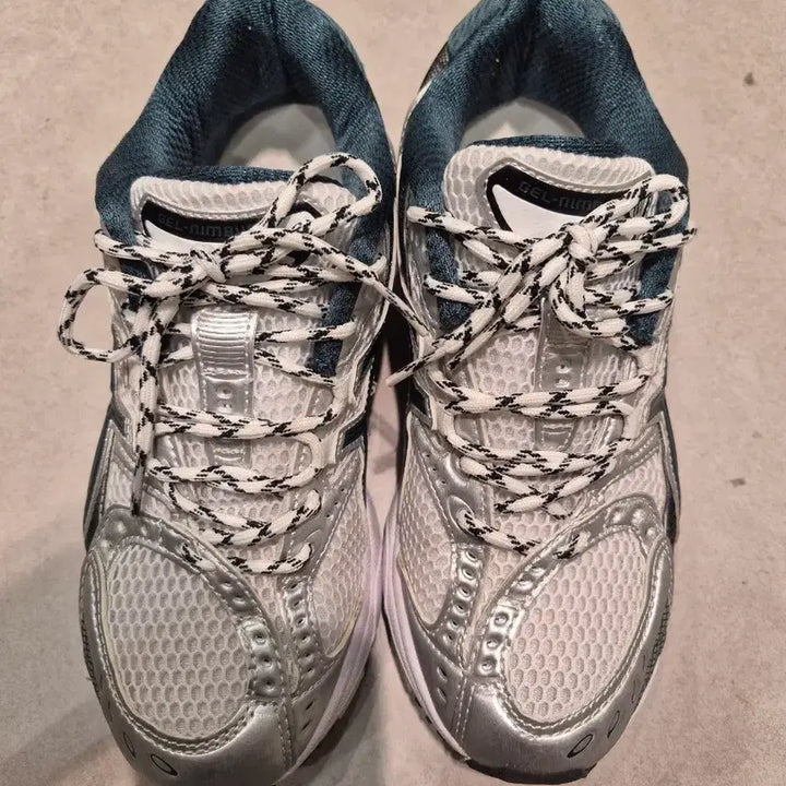 [BUNJANG] ASICS Gel Nimbus White Saxen Green / 아식스 젤 님버스 화이트색슨 그린