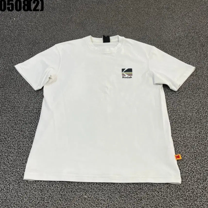 [BUNJANG] Kodak White Short Sleeve T-Shirt / 코닥 화이트 반팔 티셔츠