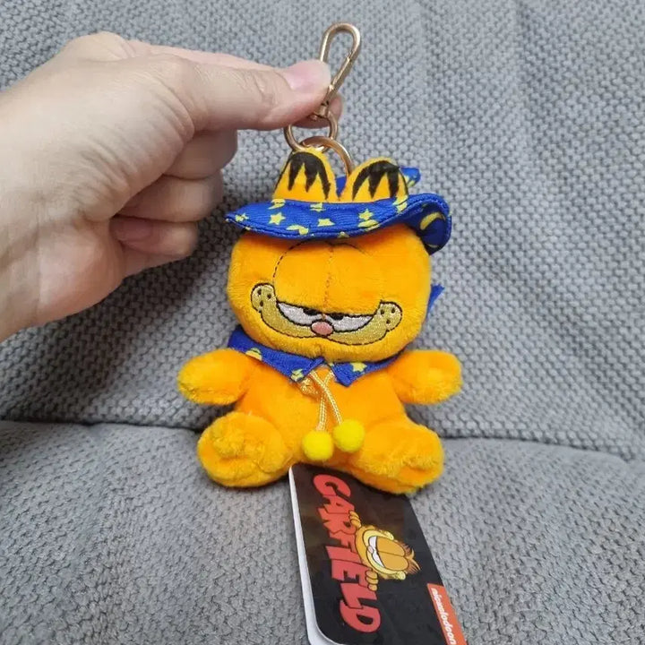 [BUNJANG] Garfield Wizard Doll Keychain / 마법사 가필드 인형키링