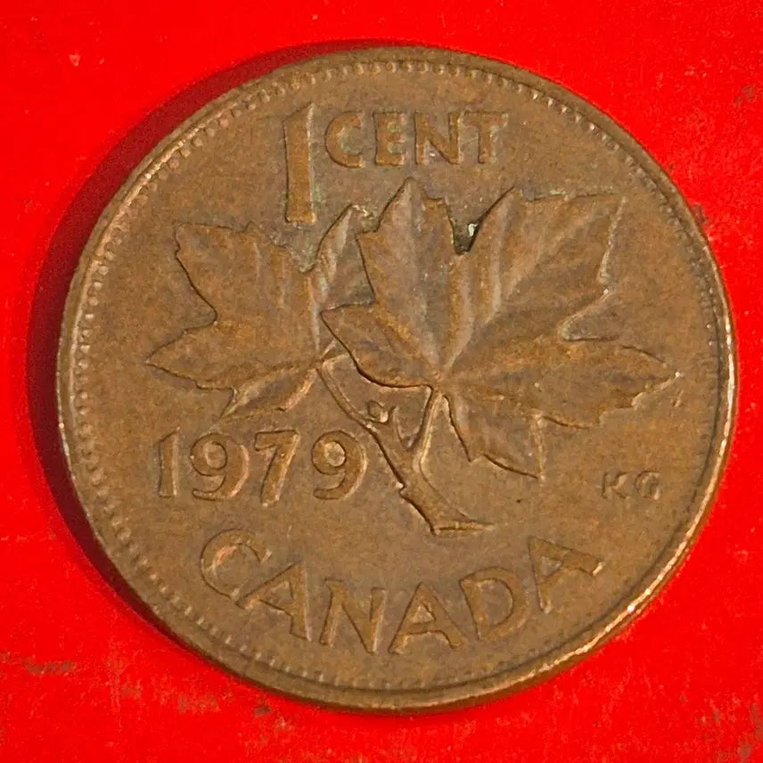 [BUNJANG] 1979 Canada 1 Cent Coin / 1979 캐나다 1센트 동전 M2433