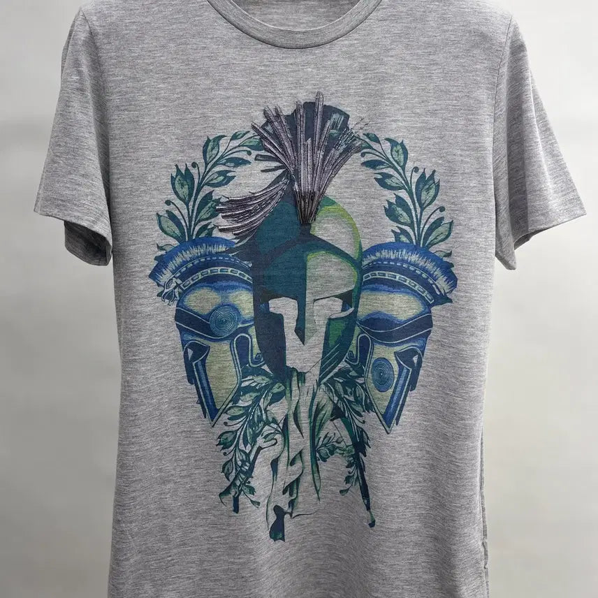 [BUNJANG] Time Homme One-Point Graphic T-Shirt / 타임옴므 원포인트반팔티셔츠