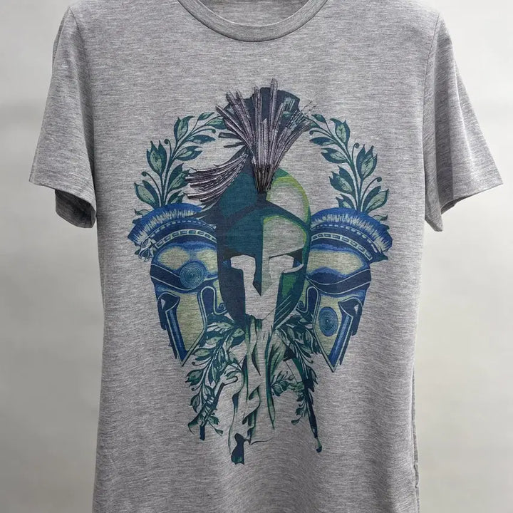 [BUNJANG] Time Homme One-Point Graphic T-Shirt / 타임옴므 원포인트반팔티셔츠
