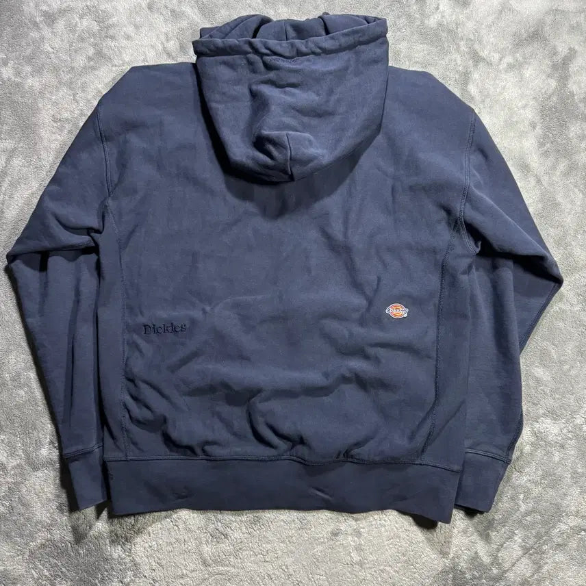 [BUNJANG] Dickies Mini Wappen Oversized Navy Hoodie / 디키즈 미니 와펜 오버핏 네이비 후드티