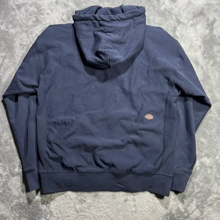 [BUNJANG] Dickies Mini Wappen Oversized Navy Hoodie / 디키즈 미니 와펜 오버핏 네이비 후드티