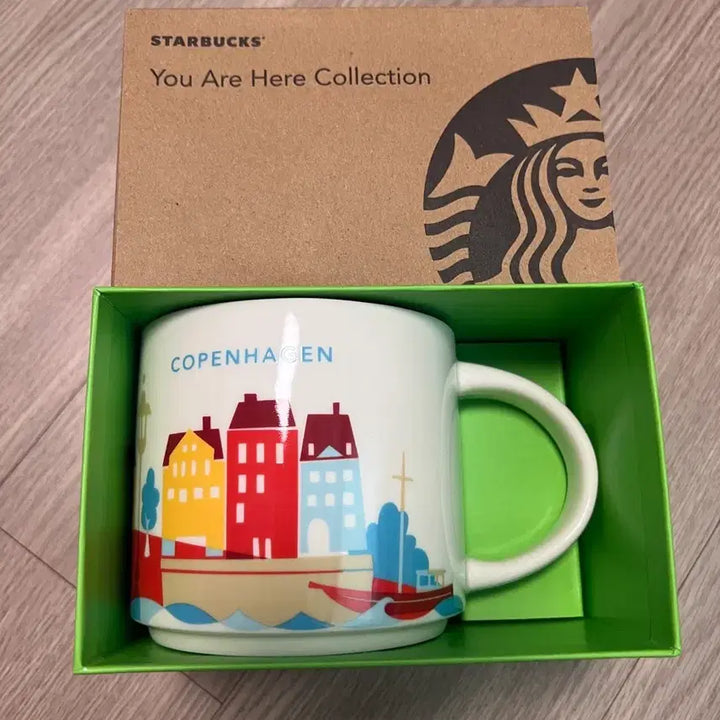 [BUNJANG] Starbucks You Are Here Copenhagen City Mug 14oz / 스타벅스 유아히어 You Are Here 코펜하겐 시티컵 머그컵