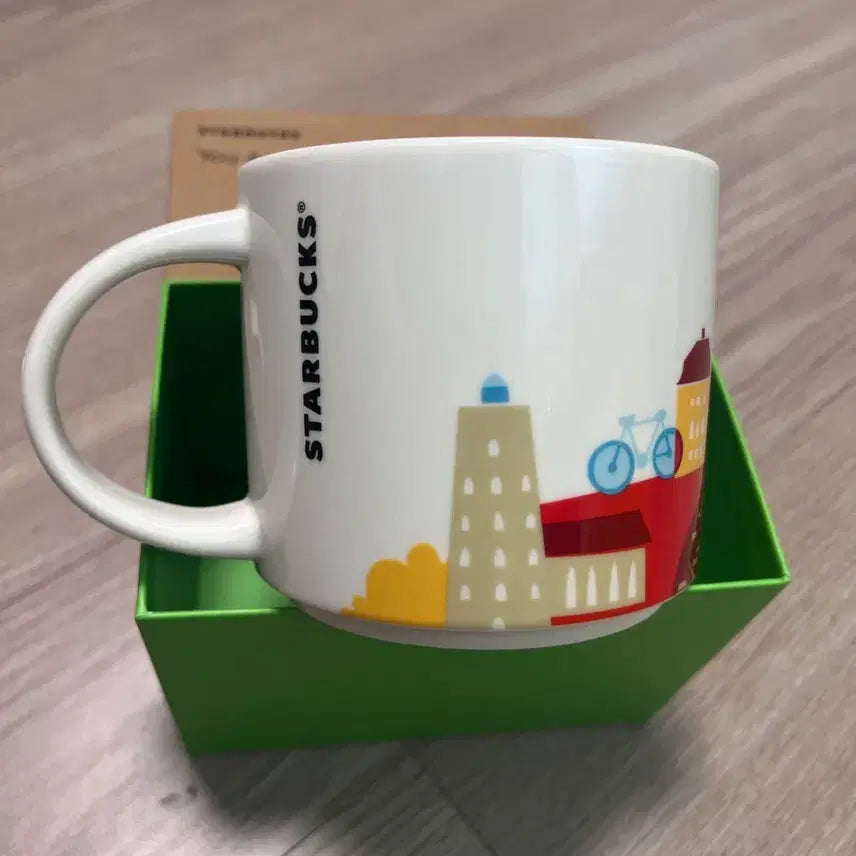 [BUNJANG] Starbucks You Are Here Copenhagen City Mug 14oz / 스타벅스 유아히어 You Are Here 코펜하겐 시티컵 머그컵