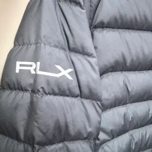 [BUNJANG] RLX Ralph Lauren Lightweight Hooded Down Puffer Jacket Grey / RLX 랄프로렌 경량 다운패딩 점퍼 그레이