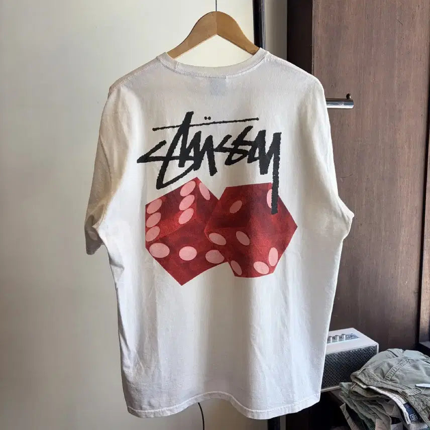 [BUNJANG] Stussy Dice Out T-Shirt XL / 16905 - 스투시 다이스 아웃 반팔 티셔츠