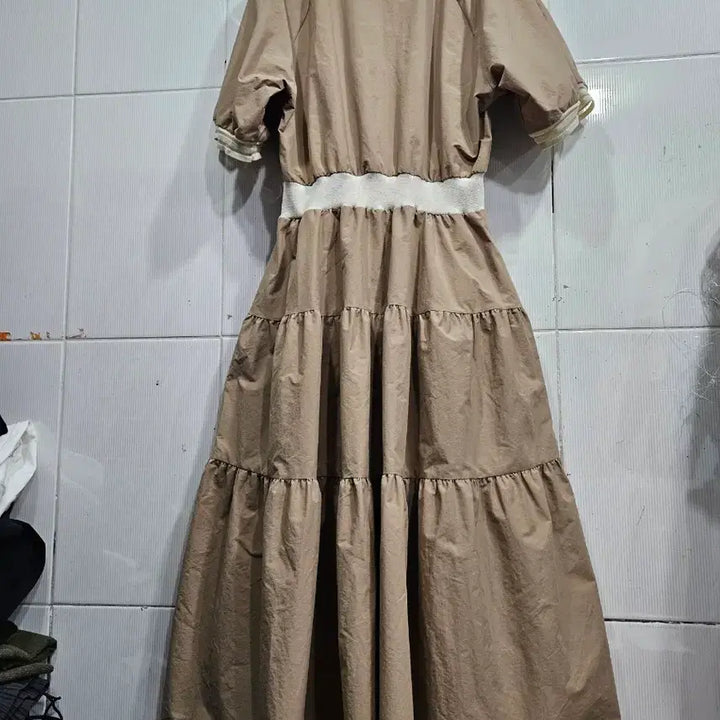 [BUNJANG] Long Dress One-Piece (Size 55-66) / 롱원피스(55~66)새상품
