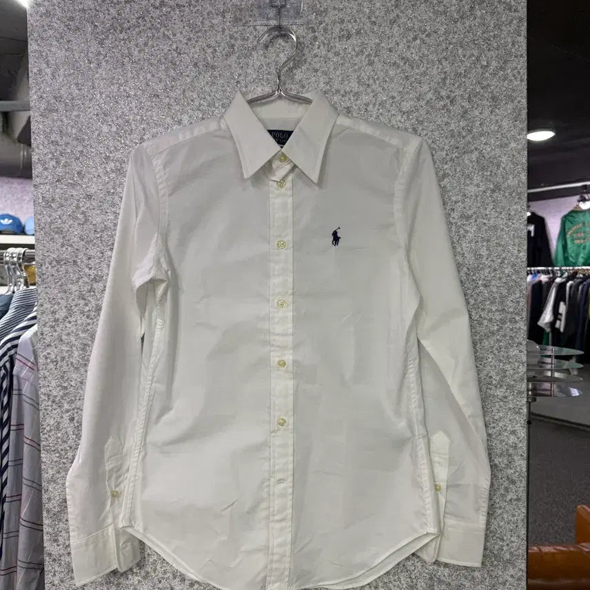 [BUNJANG] Polo Ralph Lauren Classic Fit White Shirt / 폴로 랄프로렌 클래식핏 화이트 셔츠 B4705