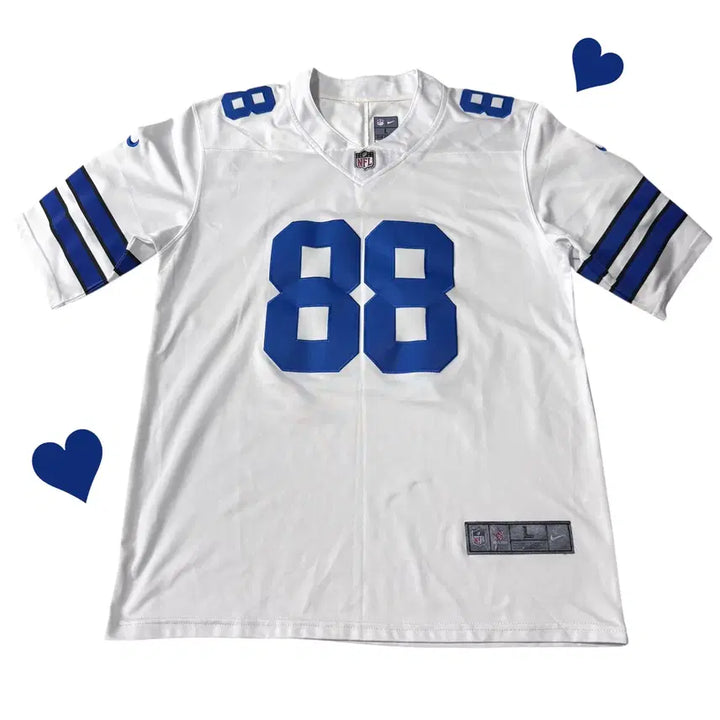 [BUNJANG] Nike NFL Lamb White Football Short Sleeve Jersey / 나이키 NFL LAMB 화이트 풋볼 반팔 져지