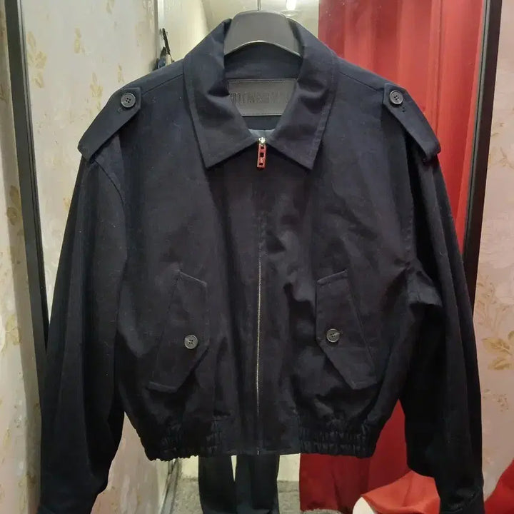 [BUNJANG] Beslow Suede Bomber Jacket Black M / 7/27 비슬로우 블루종 자켓 M