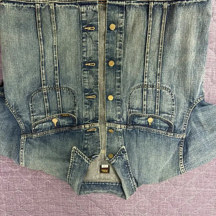 [BUNJANG] RRL Indigo Denim Jacket XL / RRL rot 271 인디고 xl
