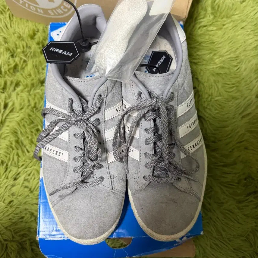 [BUNJANG] Adidas x Human Made Light Onyx Sneakers (Size 230) / [230]아디다스 휴먼메이드