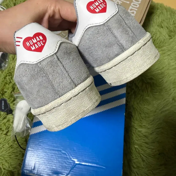 [BUNJANG] Adidas x Human Made Light Onyx Sneakers (Size 230) / [230]아디다스 휴먼메이드