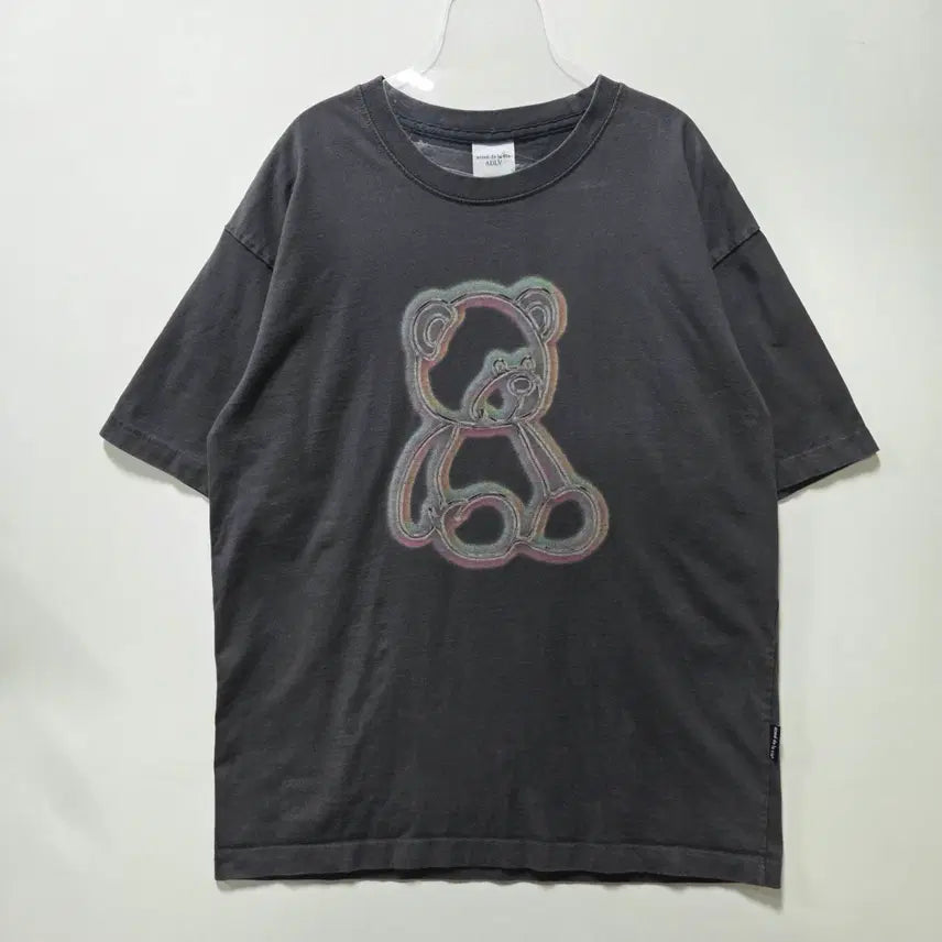 [BUNJANG] ACMEDE LABE Metal Line Bear Short Sleeve T-Shirt Size 2 / 아크메드라비 메탈 라인 베어 반팔 티셔츠 2 26050817