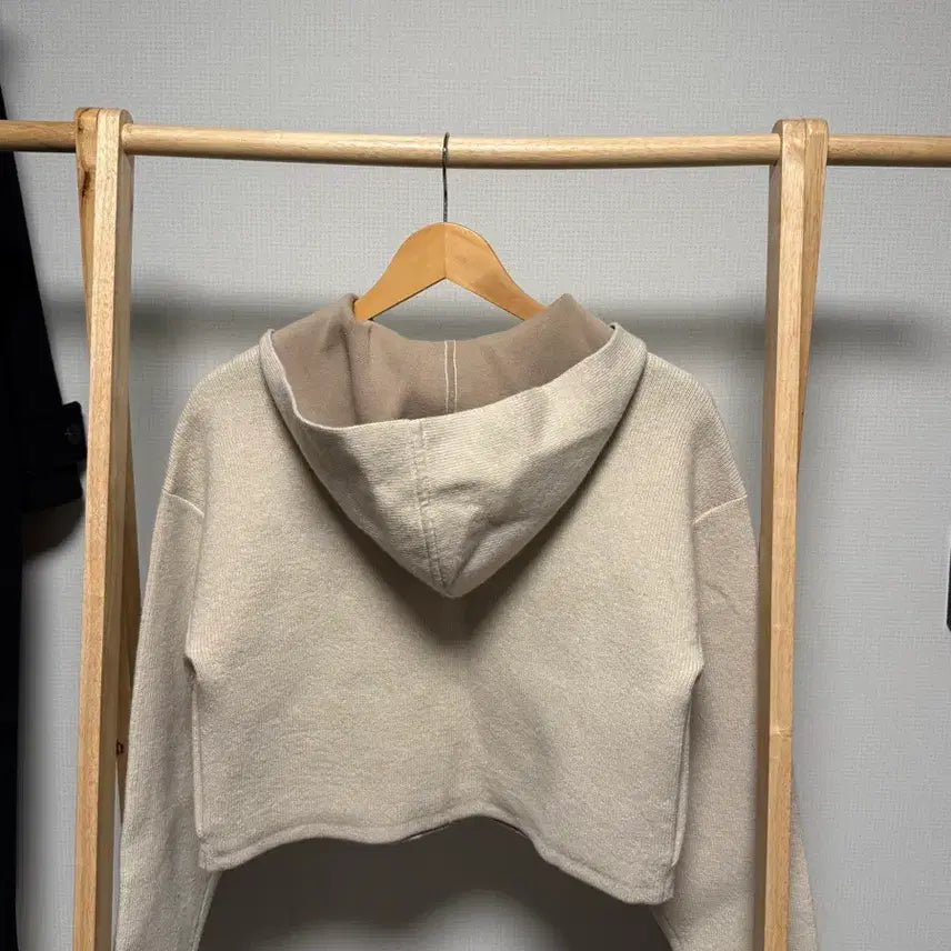 [BUNJANG] Theory Cropped Hooded Zip-Up Jacket / Theory 크롭 후드집업 자켓