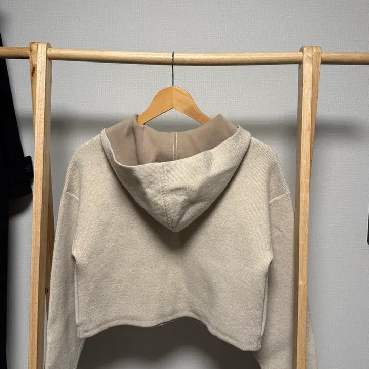 [BUNJANG] Theory Cropped Hooded Zip-Up Jacket / Theory 크롭 후드집업 자켓