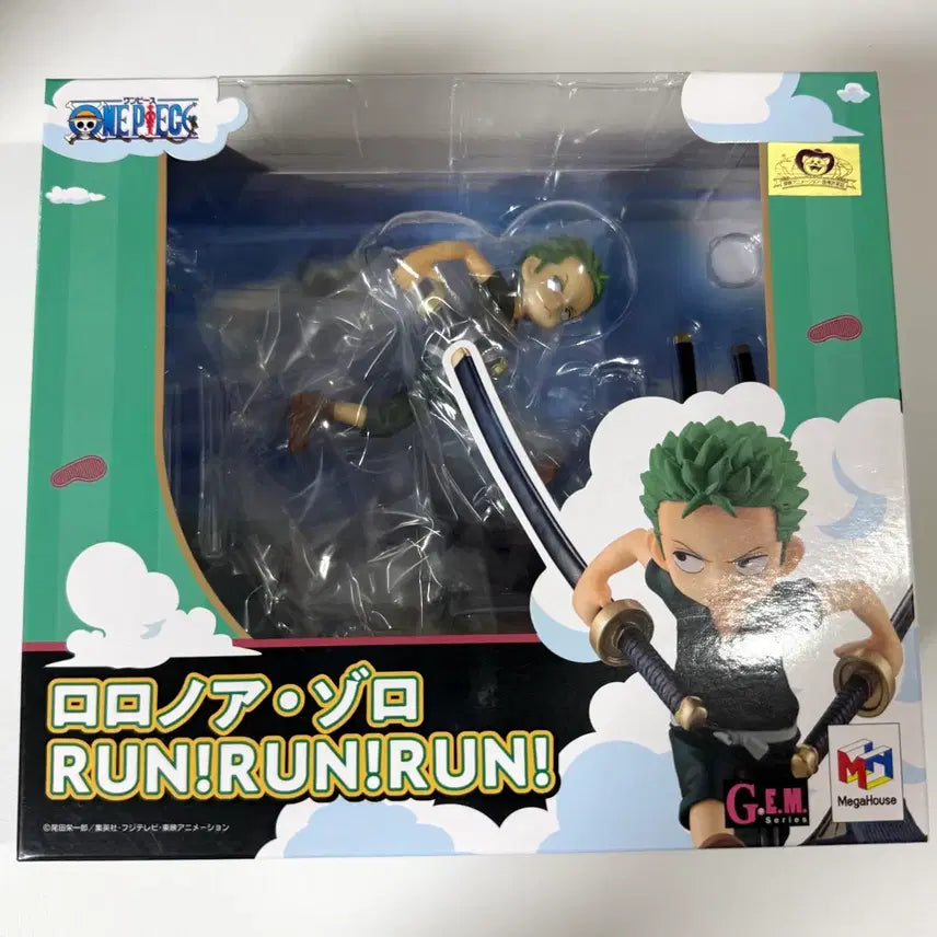 [BUNJANG] One Piece Roronoa Zoro GEM Figure / 원피스 롤로노아 조로 GEM 피규어 런런런 g.e.m