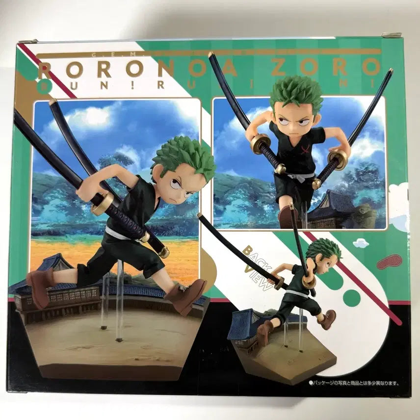 [BUNJANG] One Piece Roronoa Zoro GEM Figure / 원피스 롤로노아 조로 GEM 피규어 런런런 g.e.m