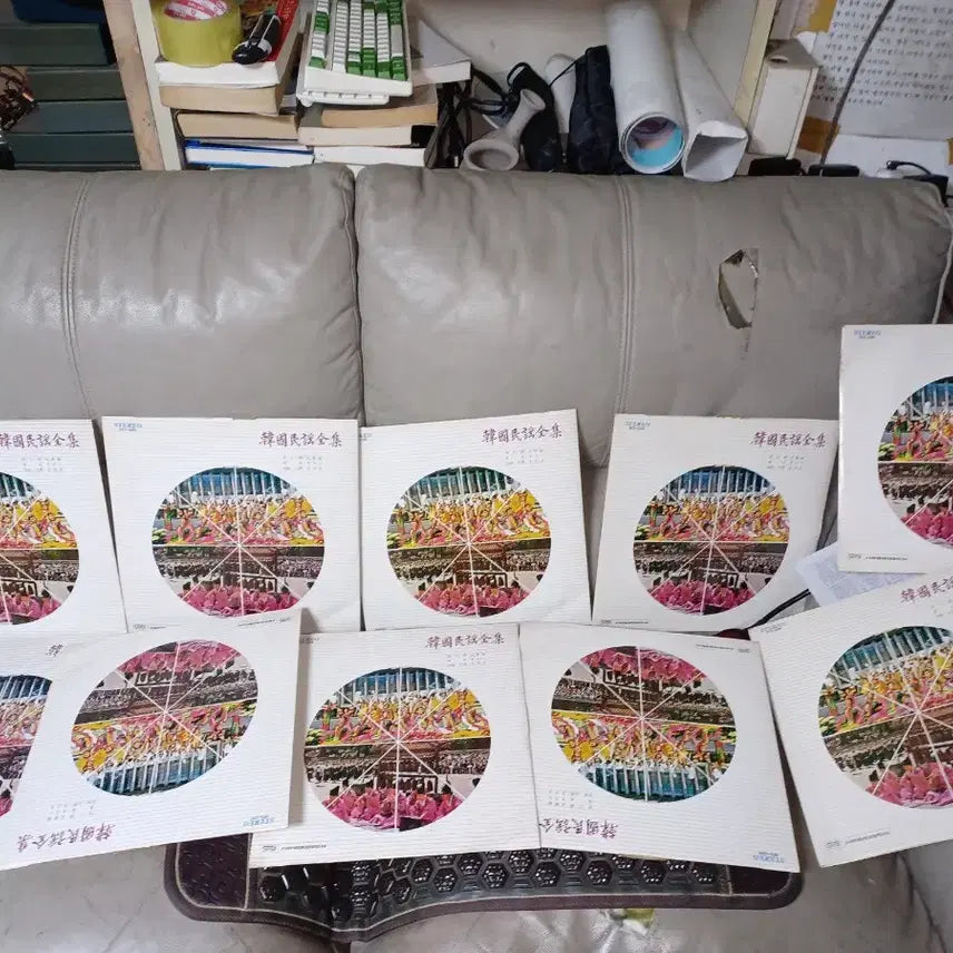 [BUNJANG] Korean Folk Songs Collection 10 LP Set / 한국 민요 전집 LP 10장