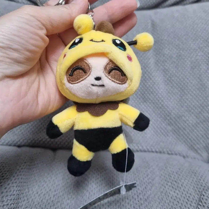 [BUNJANG] League of Legends Honey Bee Teemo Plush Keyring / 리그오브레전드 꿀벌 티모 인형키링