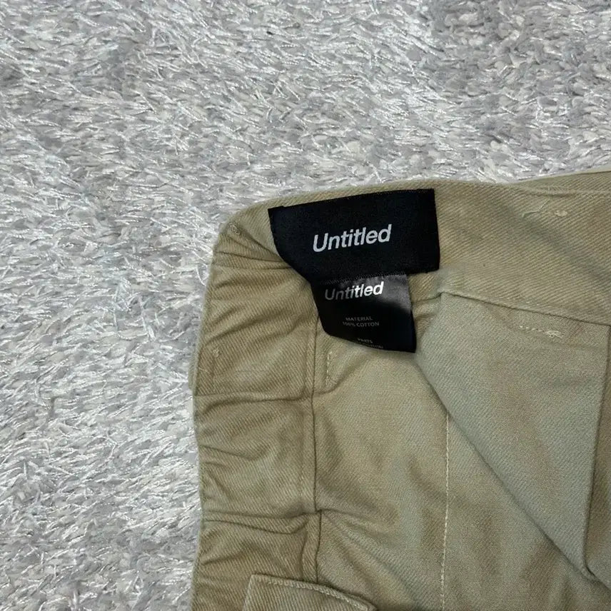 [BUNJANG] Untitled Idol Zipper Cargo Pants / 언타이틀드 아이딜 지퍼카고팬츠