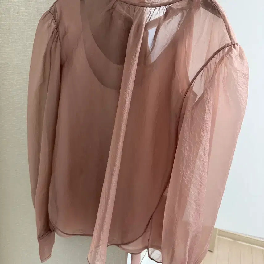 [BUNJANG] Time (from Hansem) Organza Blouse Set / 한섬 타임 오간자 블라우스 세트