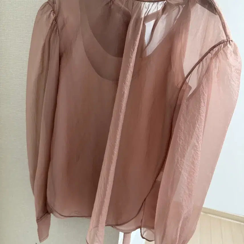 [BUNJANG] Time (from Hansem) Organza Blouse Set / 한섬 타임 오간자 블라우스 세트