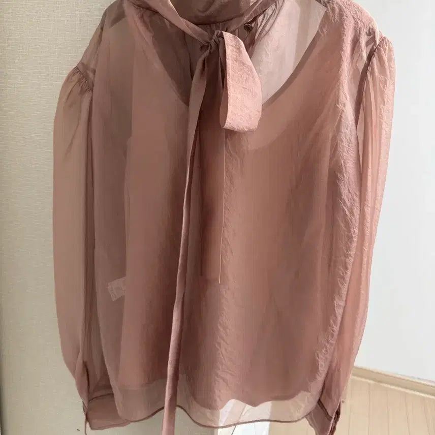 [BUNJANG] Time (from Hansem) Organza Blouse Set / 한섬 타임 오간자 블라우스 세트